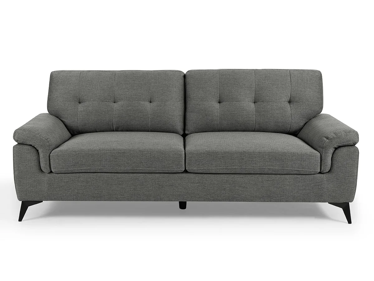 TGC TGC Doran Grey Fabric 2 Seater Sofa