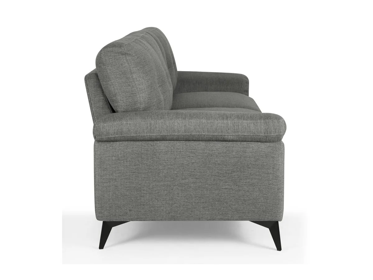 TGC TGC Doran Grey Fabric 3 Seater Sofa