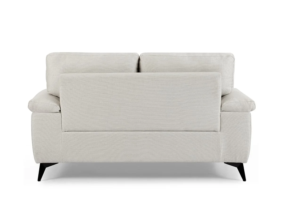 TGC TGC Doran Cream Fabric 2 Seater Sofa
