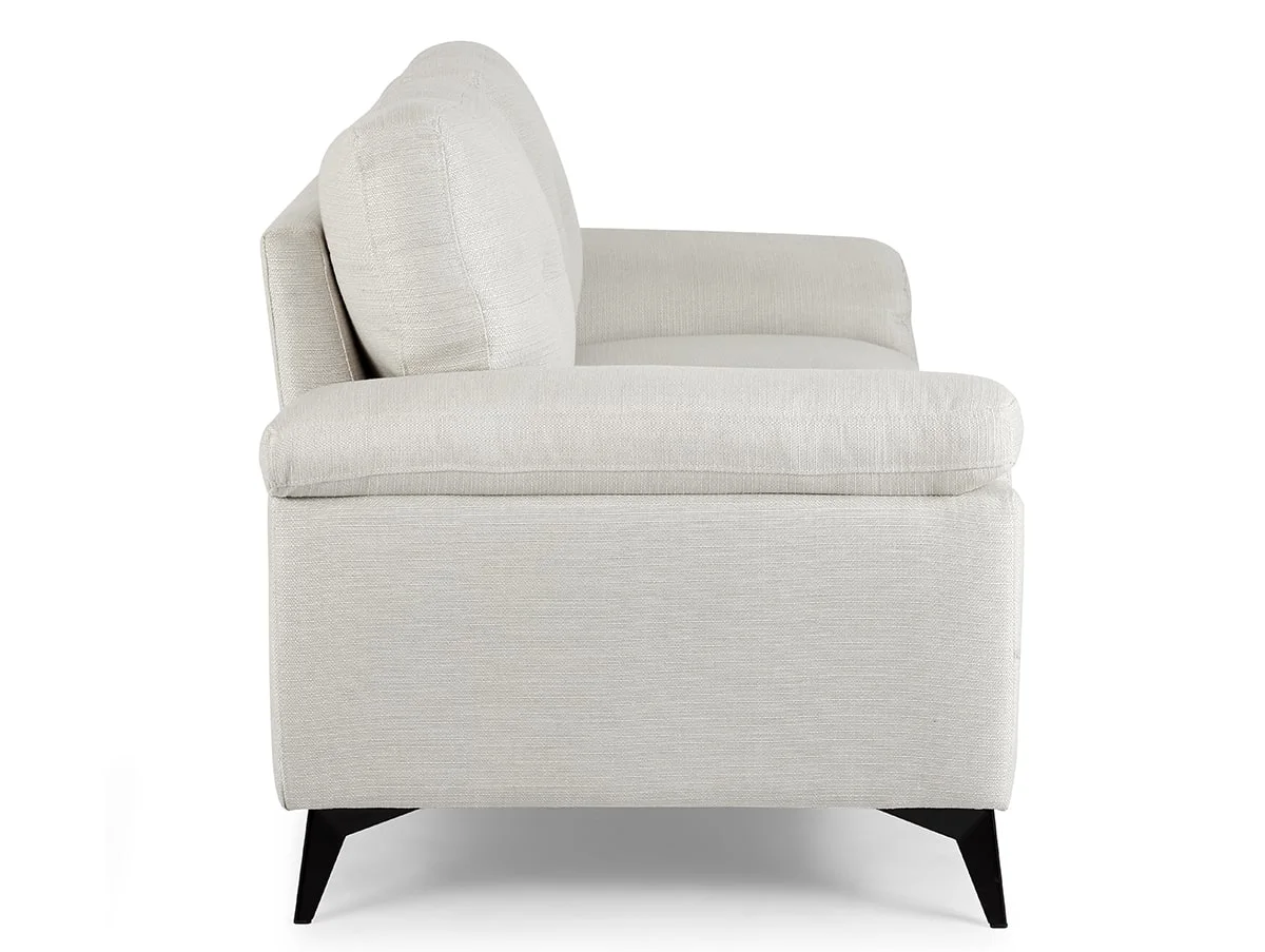 TGC TGC Doran Cream Fabric 2 Seater Sofa