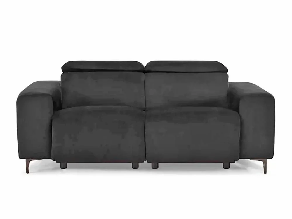 TGC TGC Amara Black 2 Seater Power Recliner Sofa