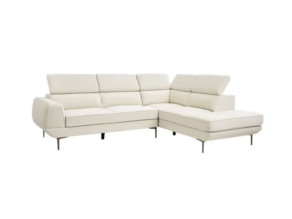 TGC TGC Martina Cream Velvet Right Hand Corner Sofa