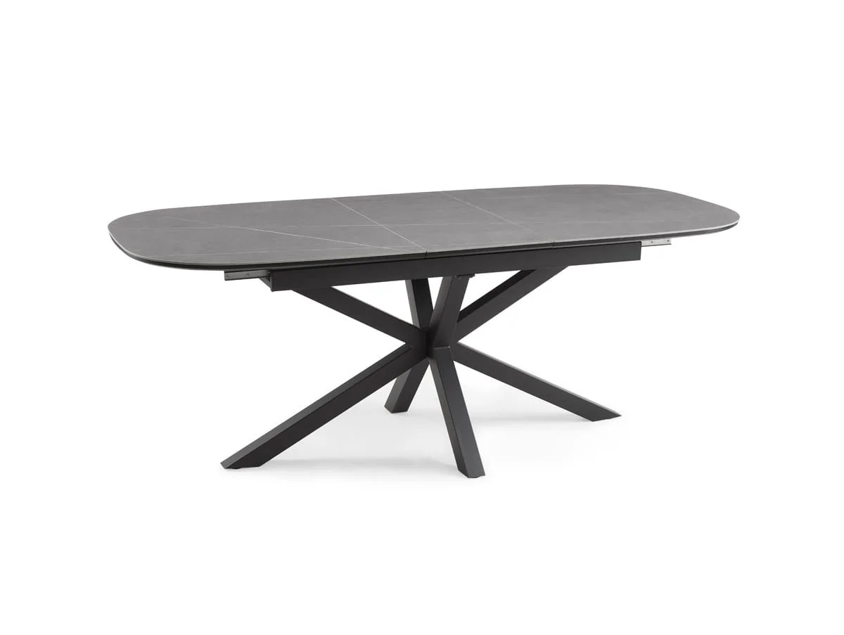 TGC TGC Vincent Grey Ceramic Extending Dining Table