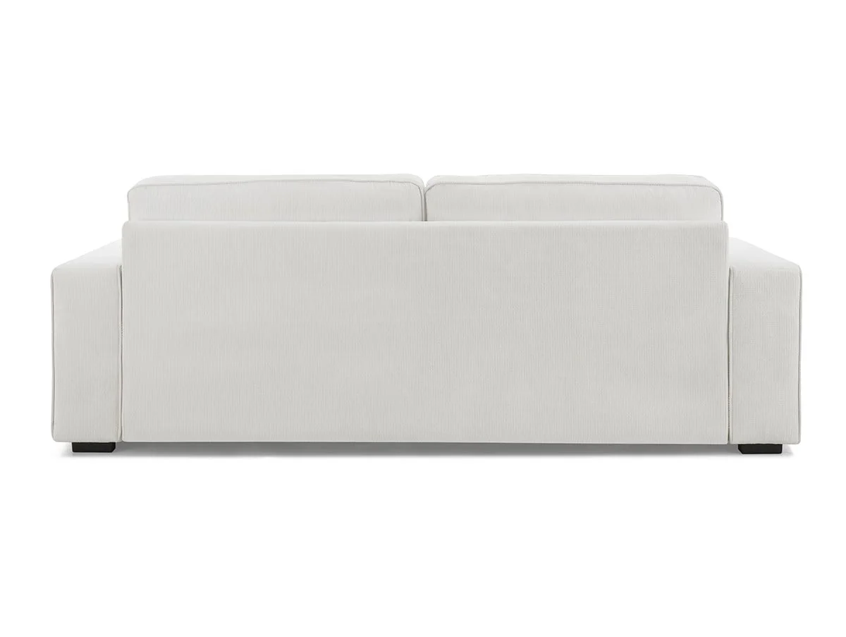 TGC TGC Yola Light Grey Fabric 3 Seater Sofa