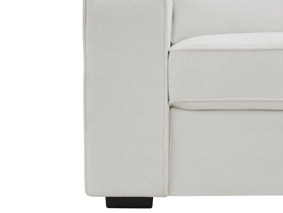 TGC TGC Yola Light Grey Fabric 3 Seater Sofa