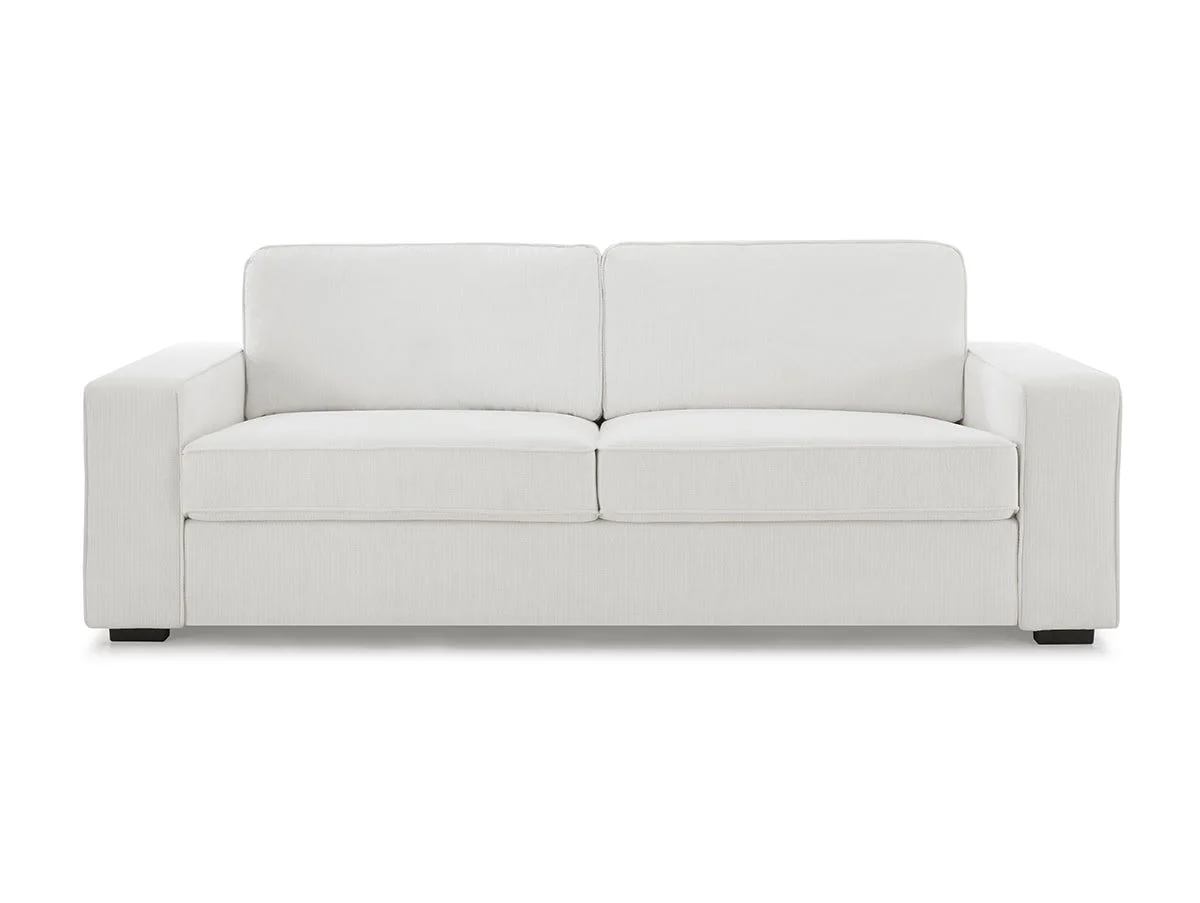 TGC TGC Yola Light Grey Fabric 3 Seater Sofa