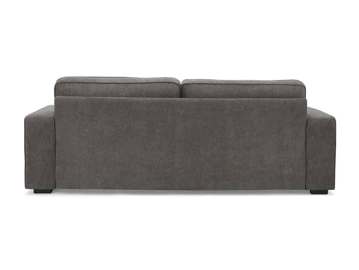 TGC TGC Yola Dark Grey Fabric 3 Seater Sofa