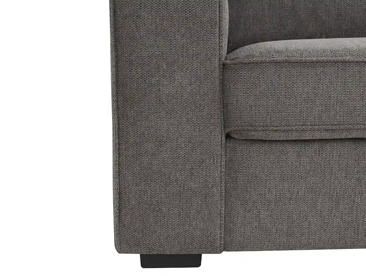TGC TGC Yola Dark Grey Fabric 3 Seater Sofa