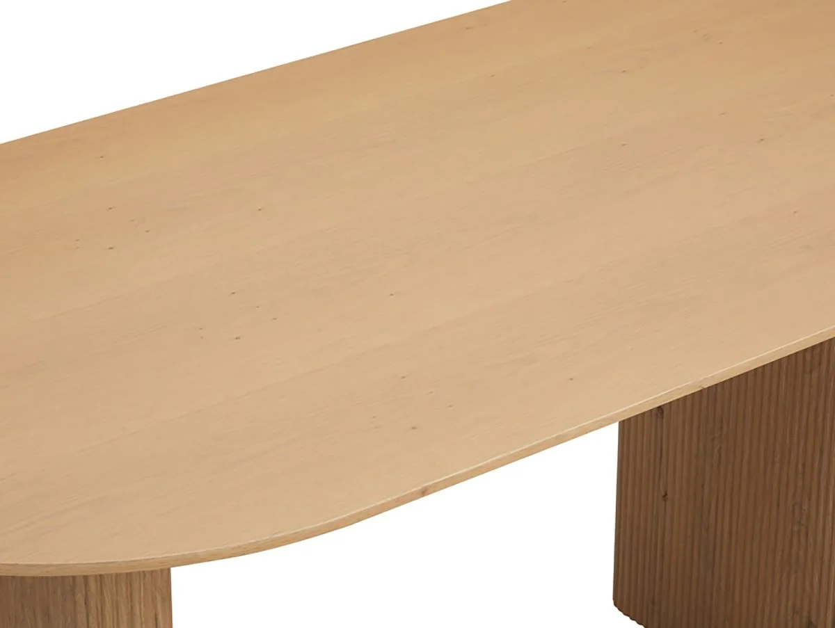 TGC TGC Yuki Natural Wood Veneer Japandi Table