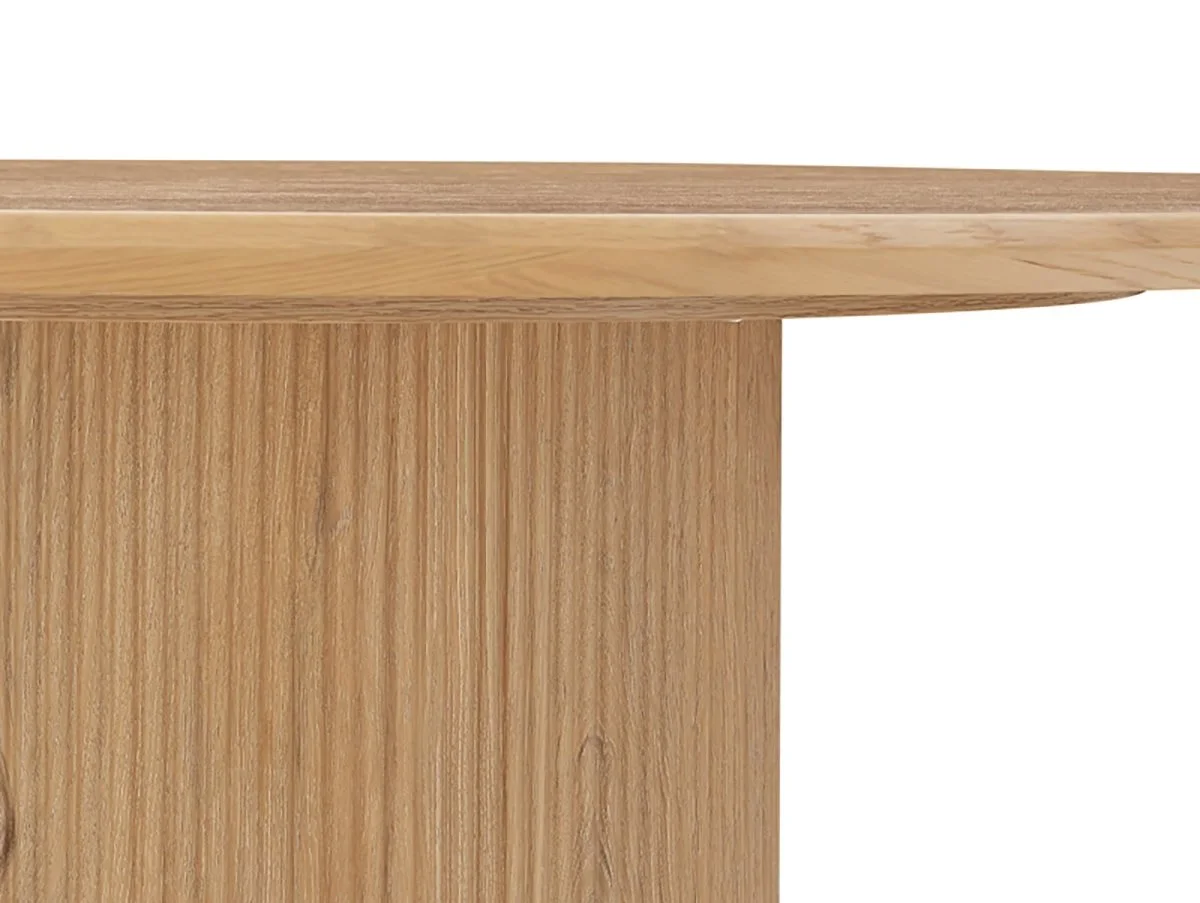 TGC TGC Yuki Natural Wood Veneer Round Table