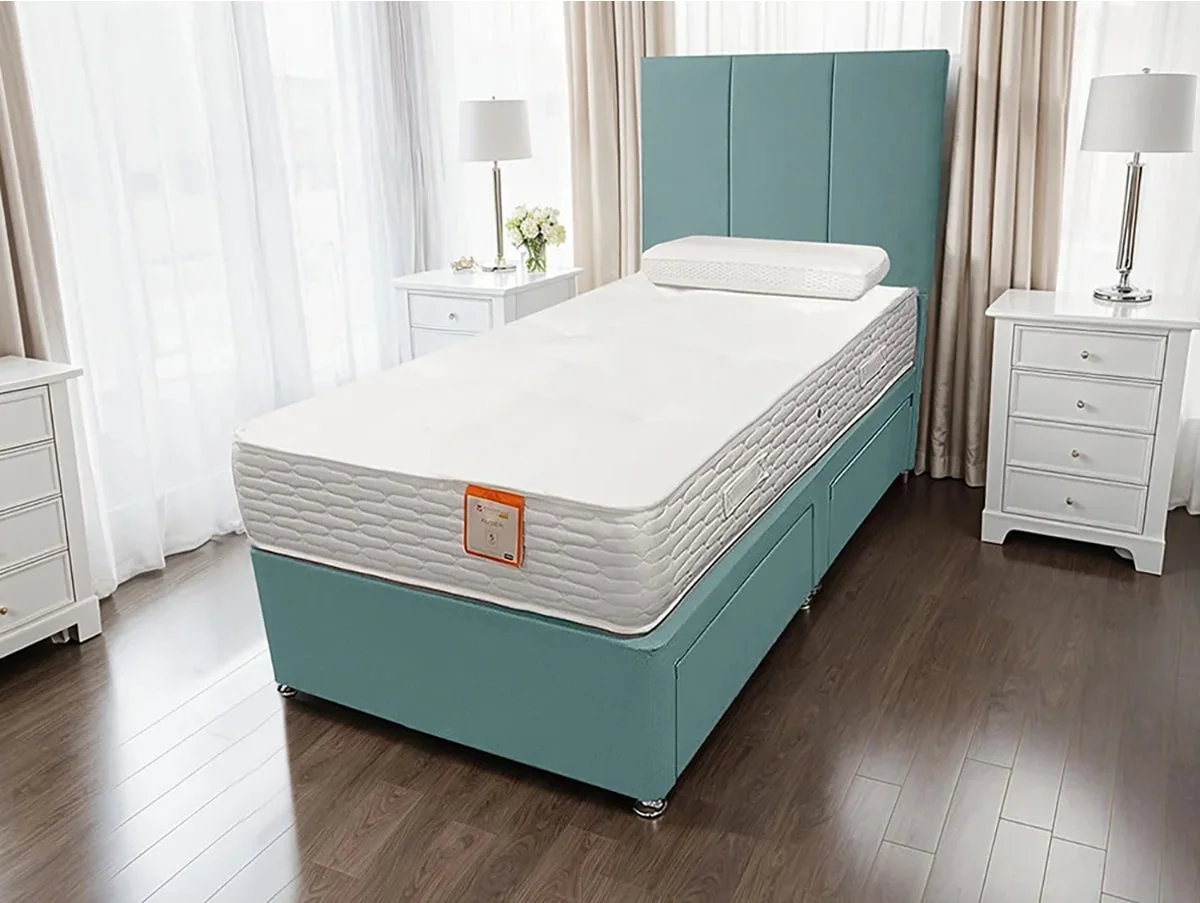 ASC ASC Amber 2ft6 Small Single Lunar Divan Bed
