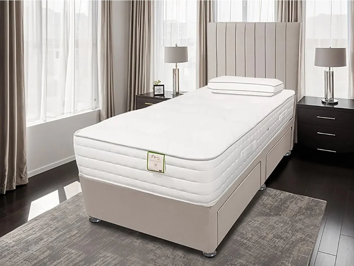 ASC ASC Bamboo Ortho Pocket 2000 Lunar Divan Bed