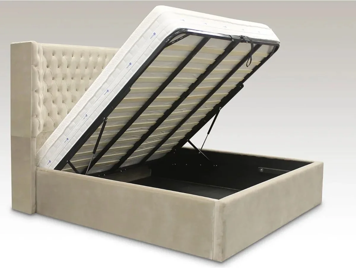 ASC ASC Imperial 3ft Single Fabric Ottoman Bed Frame