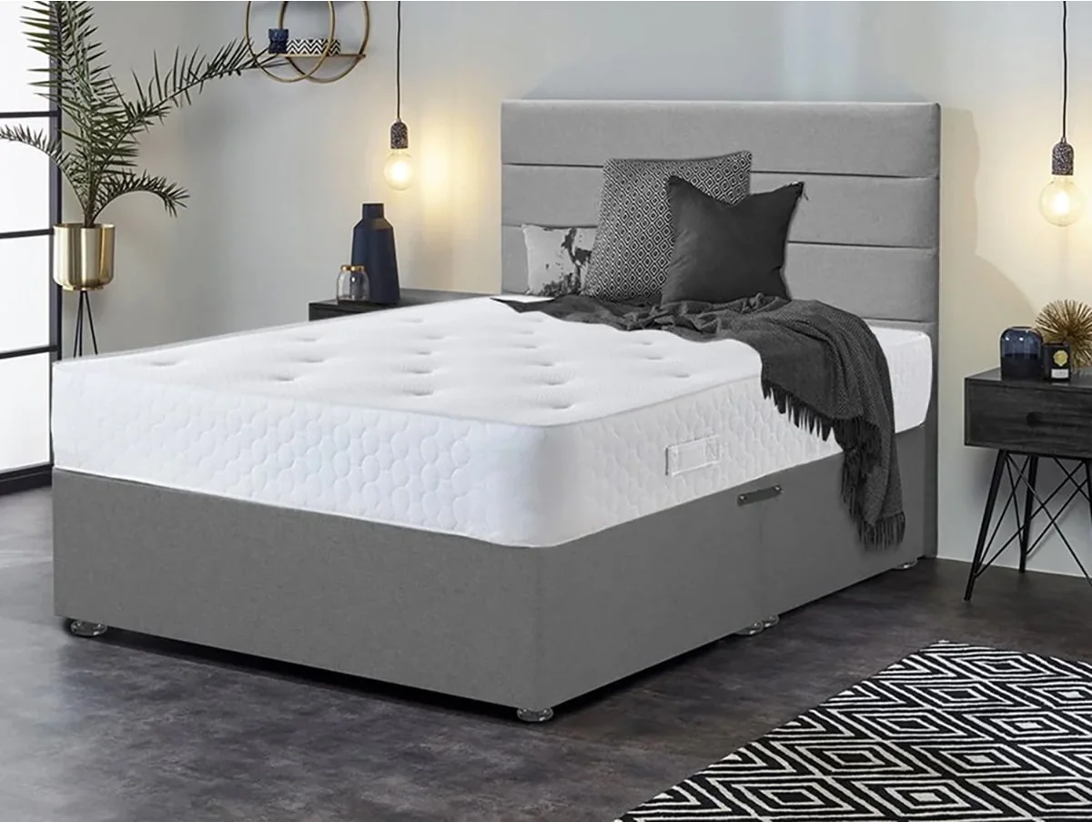 Deluxe Deluxe Farnborough Ortho 6ft Super King Size Zip and Link Divan Bed