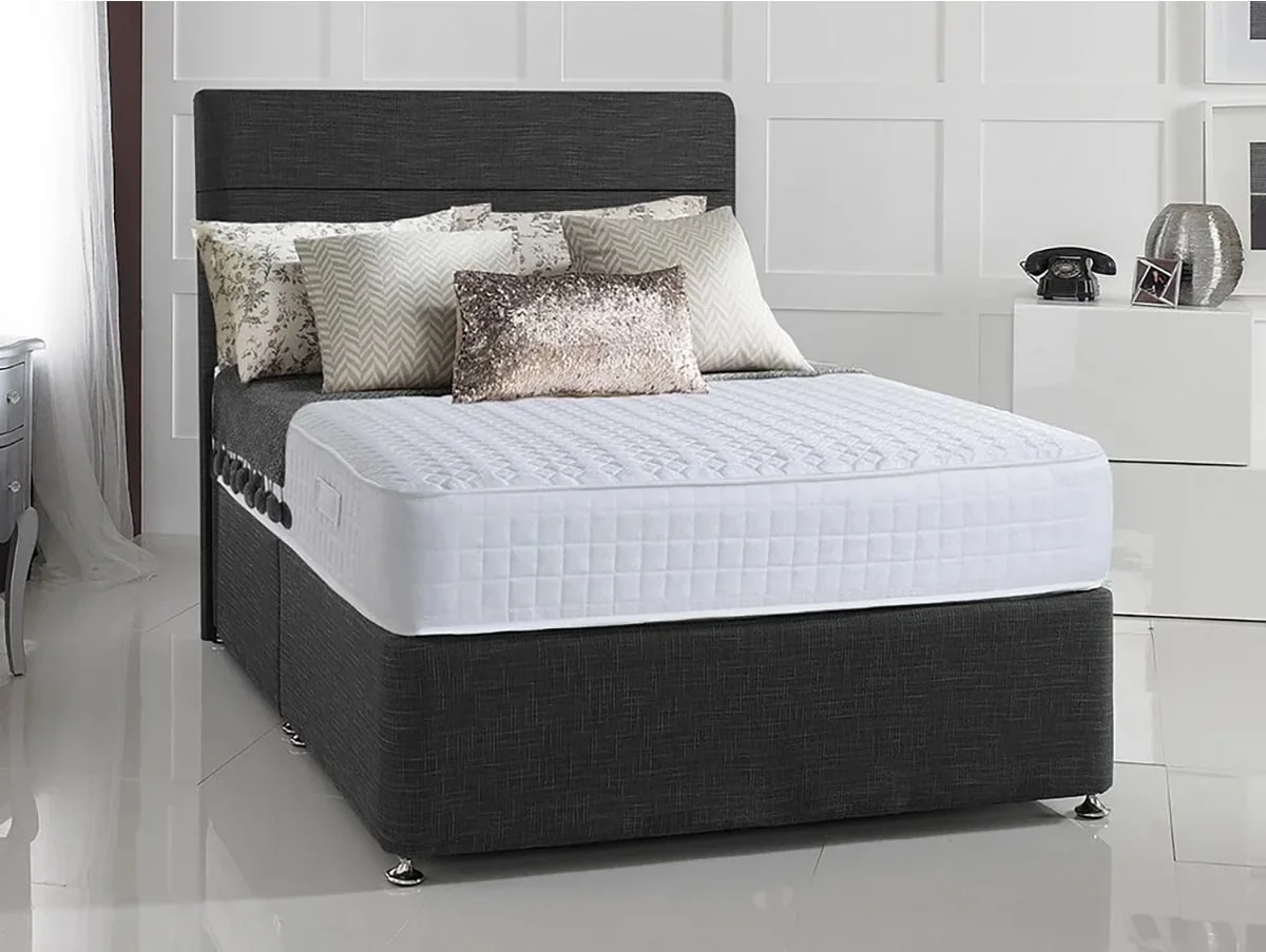 Deluxe Deluxe Bridgwater 6ft Super King Size Zip and Link Divan Bed