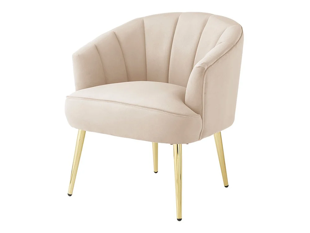 GFW GFW Pettine Natural Fabric Accent Chair