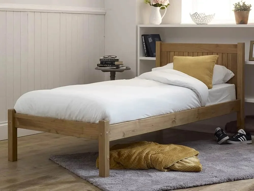 Limelight  Clearance - Limelight Capricorn 3ft Single Pine Wooden Bed Frame