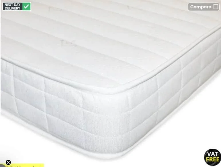 Flexisleep Clearance - Flexisleep Backcare 3ft Adjustable Bed Single Mattress