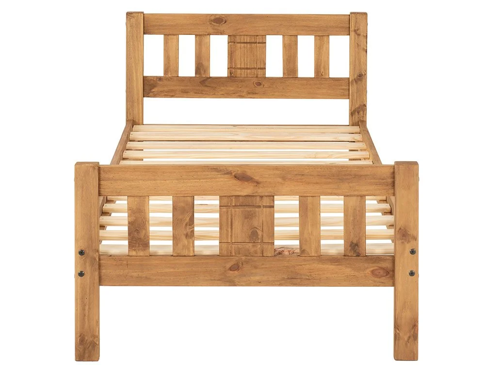 Seconique Seconique Rio Wax Pine Wooden Bed Frame