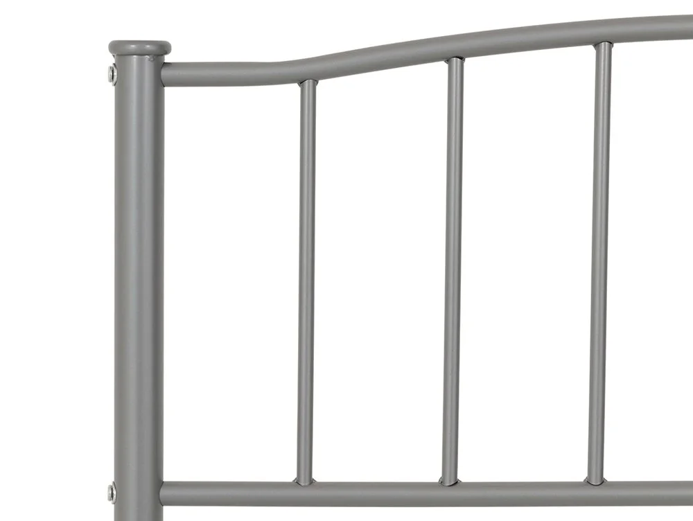 Seconique Seconique Newton Silver Metal Bed Frame
