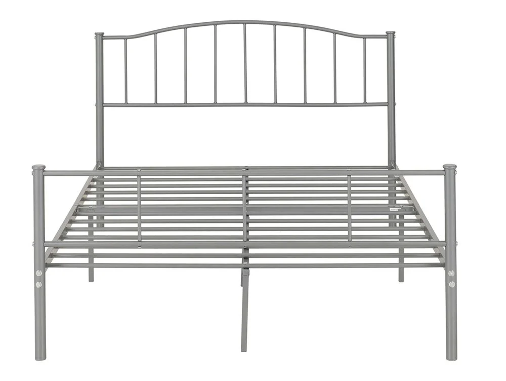 Seconique Seconique Newton Silver Metal Bed Frame