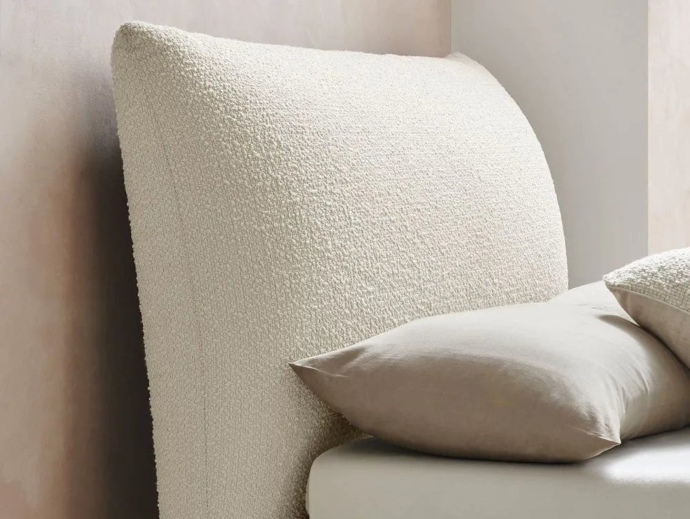 Limelight Limelight Selene Pillow Ivory Boucle Bed Frame