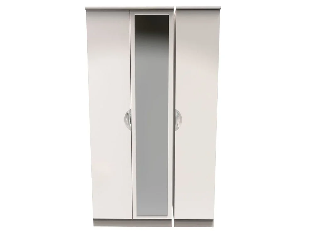 ASC ASC Corsica 3 Door Mirror Wardrobe (Part Assembled)