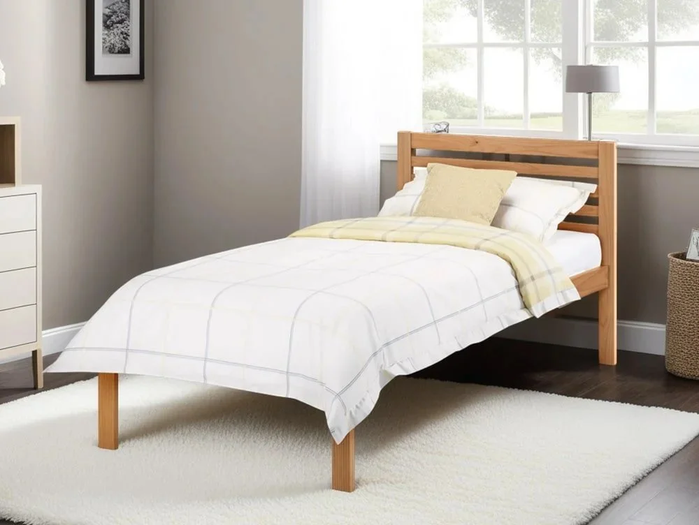 Julian Bowen Clearance - Julian Bowen Slocum 3ft Single Pine Wooden Bed Frame