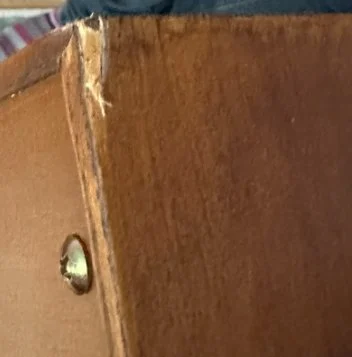 Julian Bowen Clearance - Julian Bowen Lowry Cherry Ash 3 Drawer Chest of Drawers