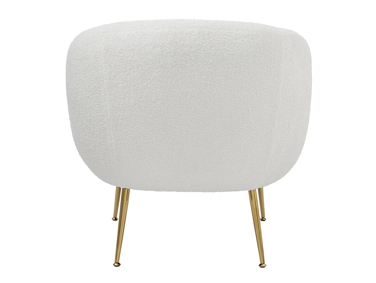 GFW GFW Ada Cream Boucle Fabric Accent Chair