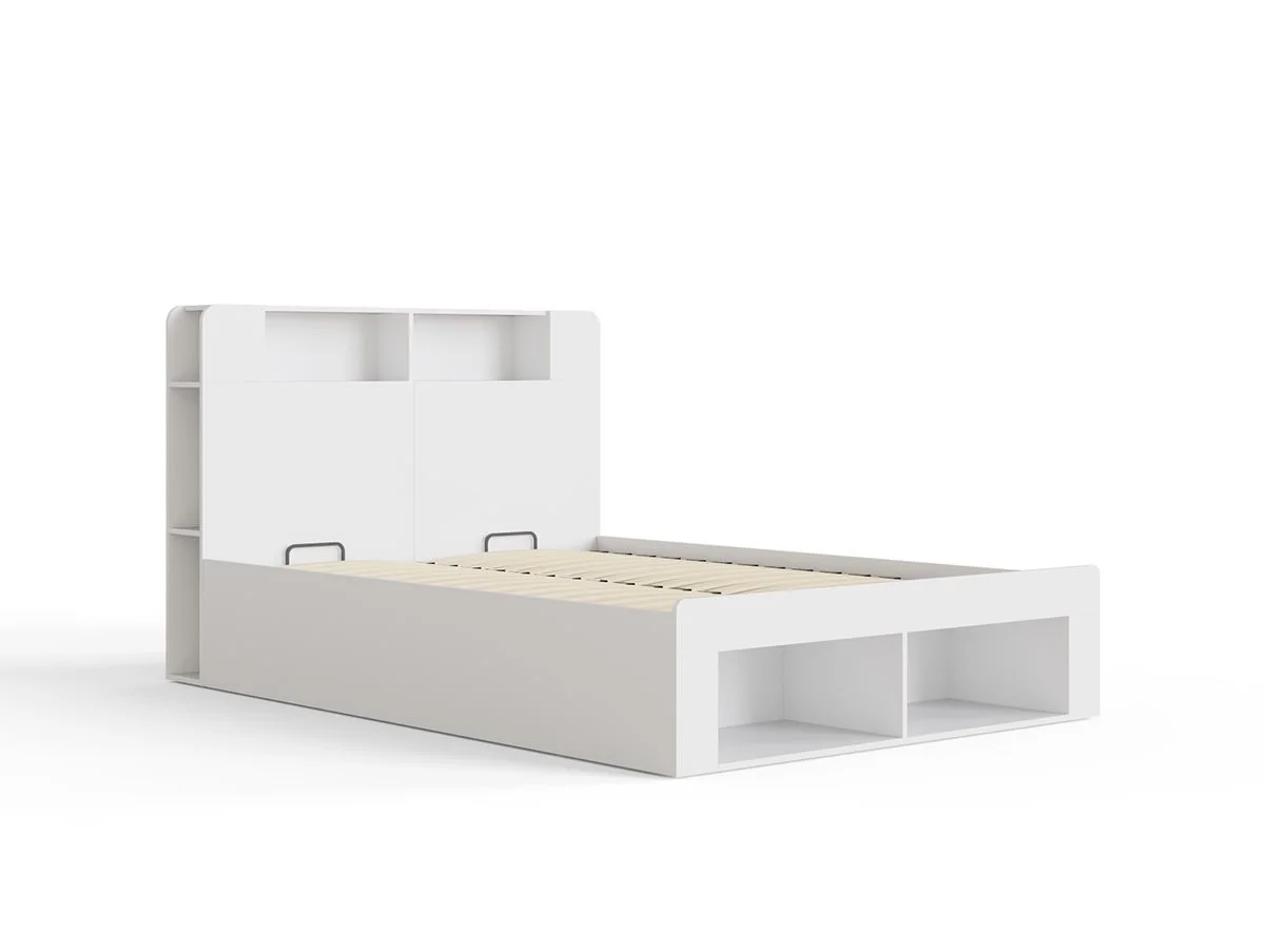 GFW GFW Anya White Ottoman Bed Frame
