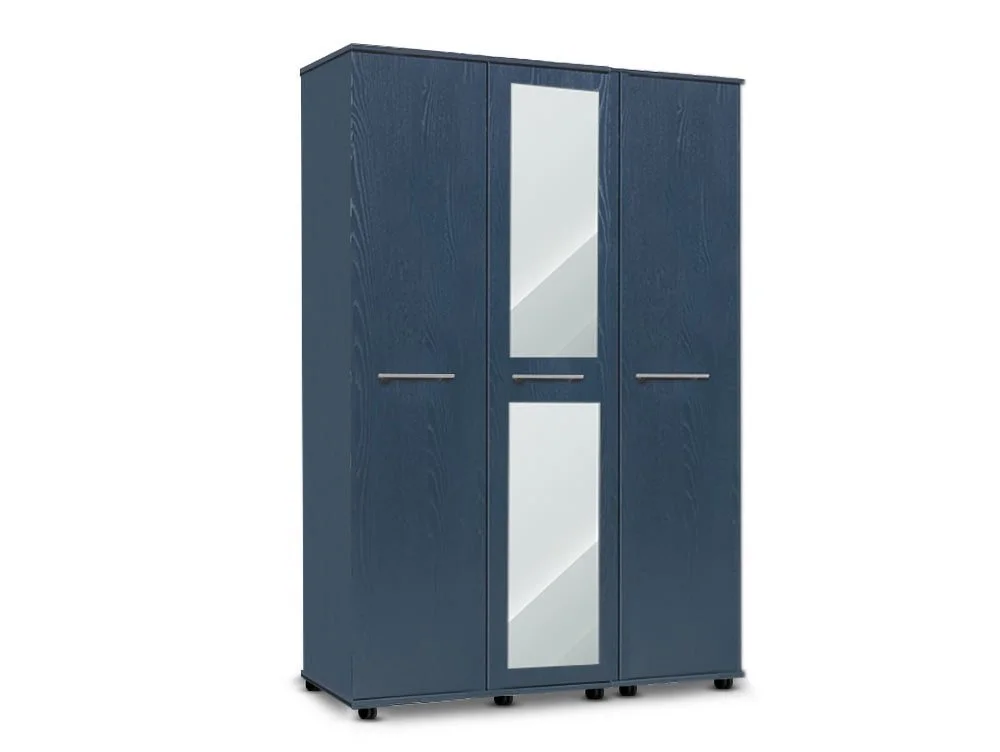 ASC ASC Venice 1 Door Mirrored Triple Wardrobe (Assembled)
