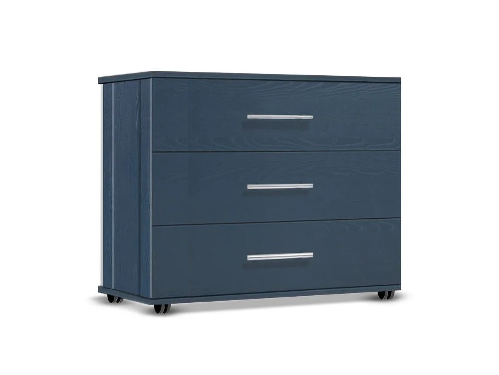 ASC ASC Venice 3 Drawer Chest of Drawers (Assembled)