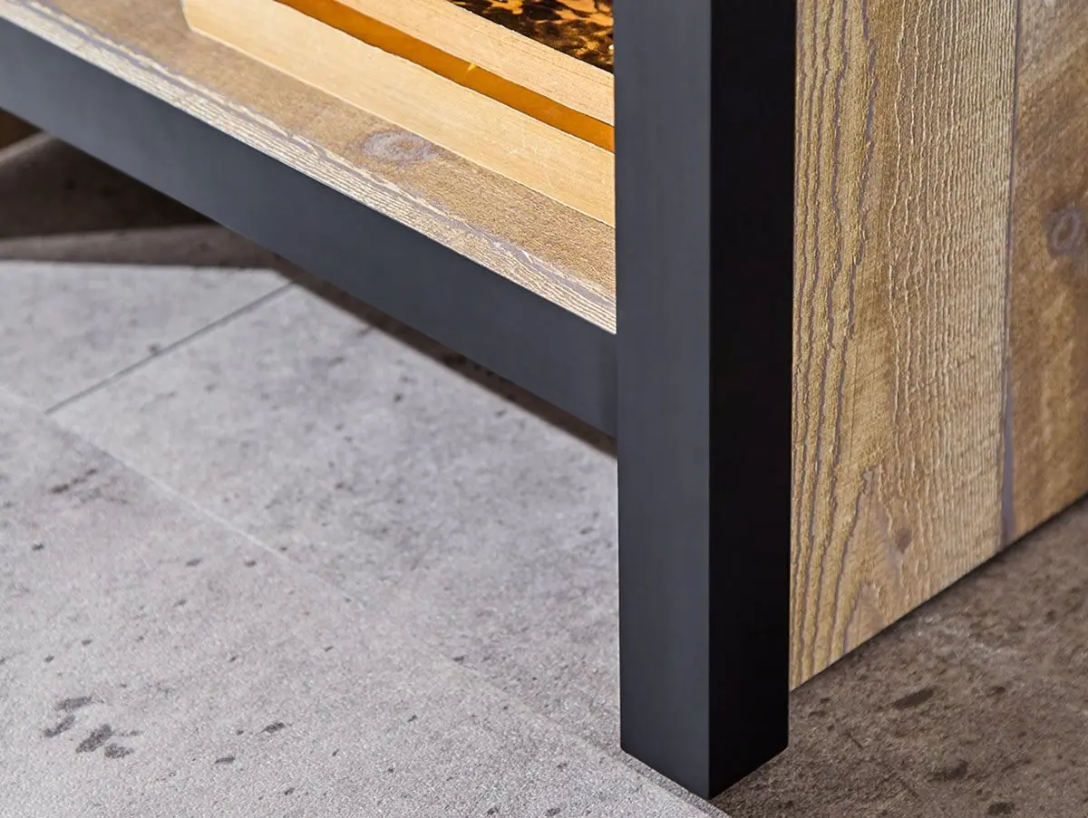 GFW GFW Boston Oak Wooden Lamp Table