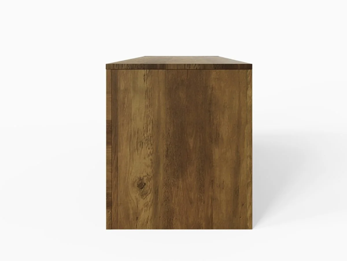 GFW GFW Astley Knotty Oak 4 Drawer TV Unit