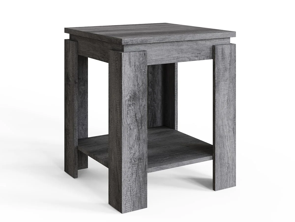GFW GFW Canyon Charcoal Grey Lamp Table
