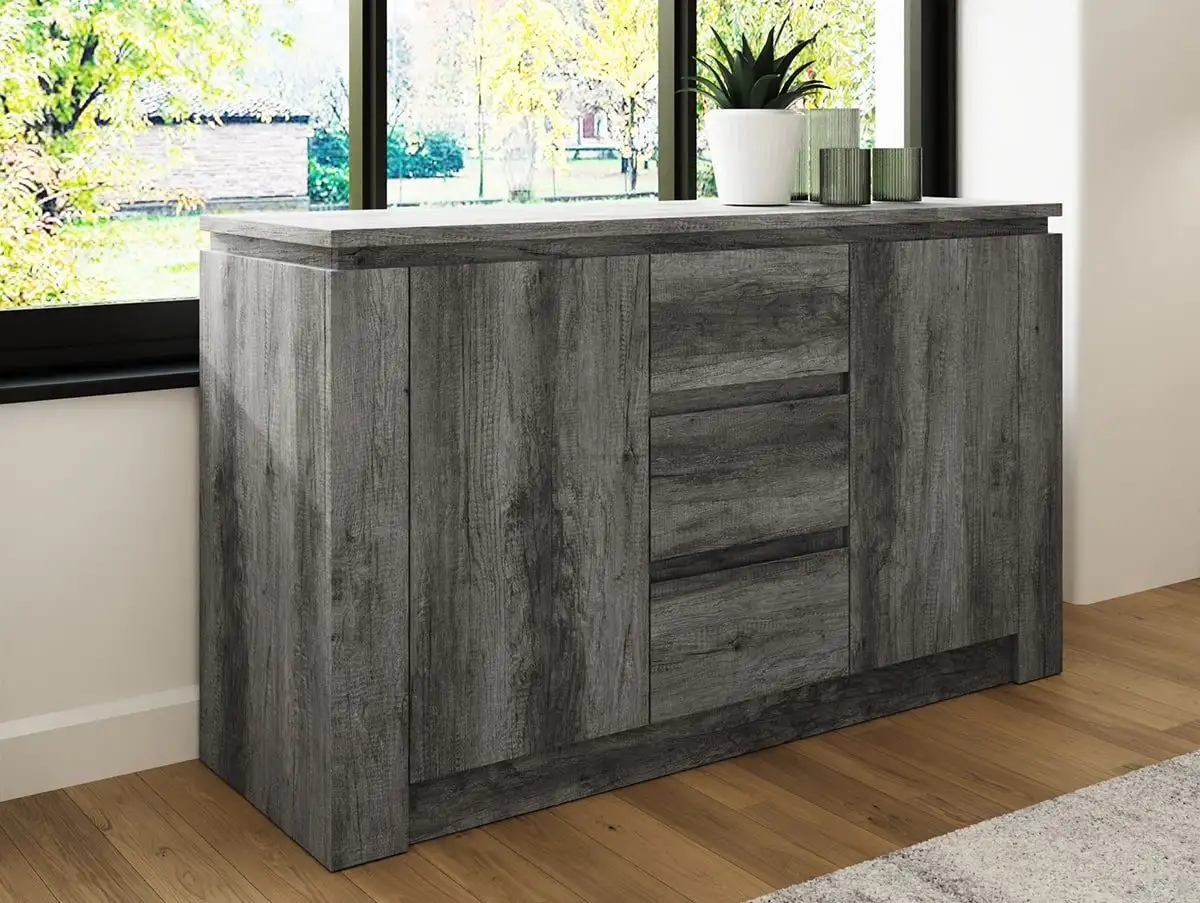 GFW GFW Canyon Charcoal Grey Sideboard