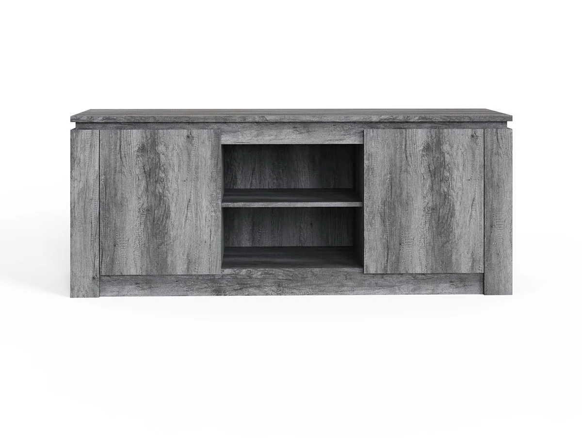 GFW GFW Canyon Charcoal Grey 2 Door TV Unit