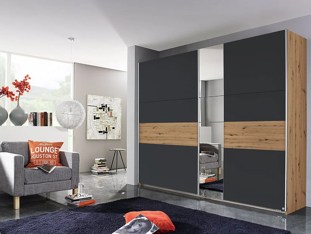 Rauch Rauch Kayla Sliding Door Large Double Wardrobe
