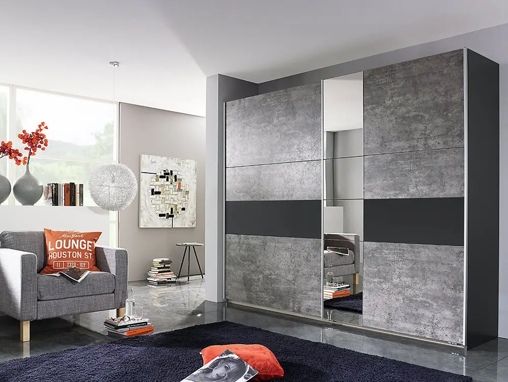 Rauch Rauch Kayla Sliding Door Large Double Wardrobe