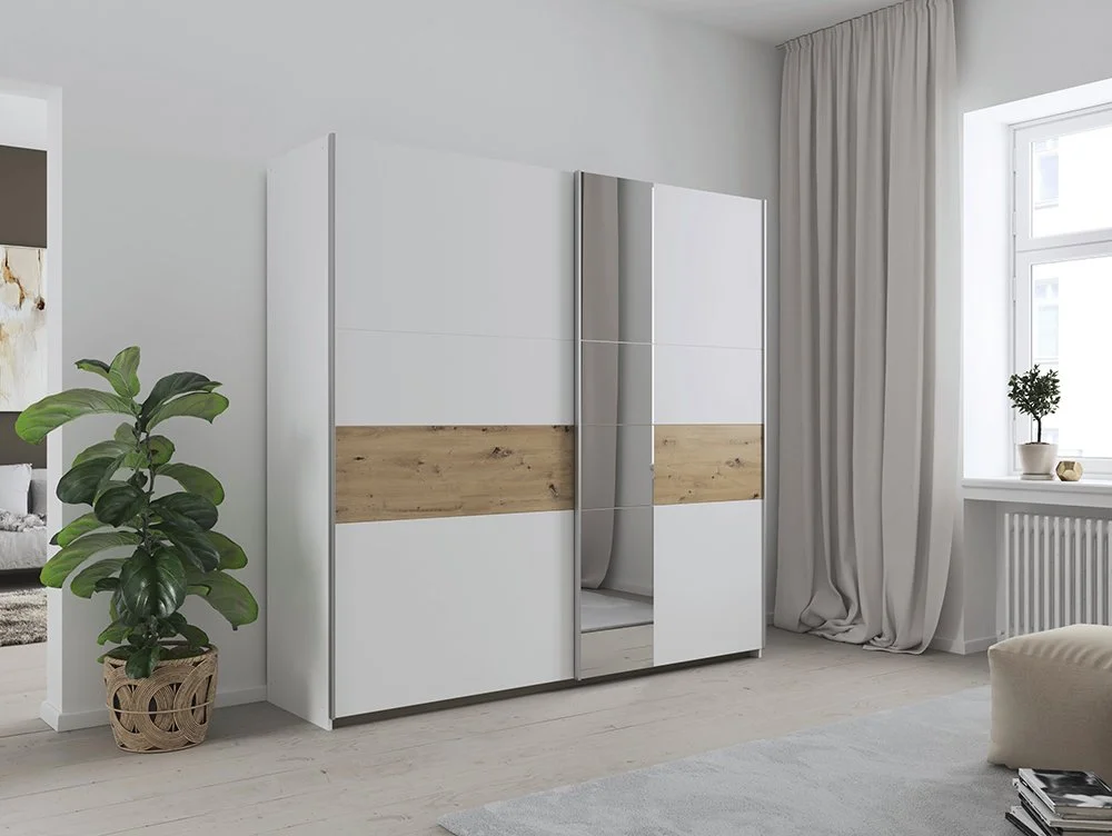 Rauch Rauch Kayla Sliding Door Large Double Wardrobe