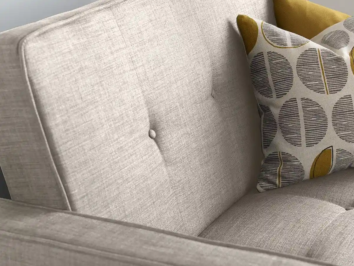 Bedmaster Bedmaster Troy Natural Fabric Sofa Bed