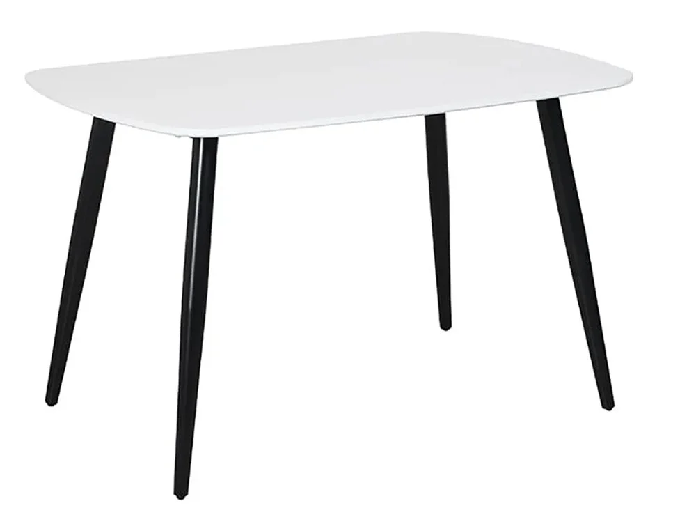 Core Core Aspen Rectangular White Dining Table