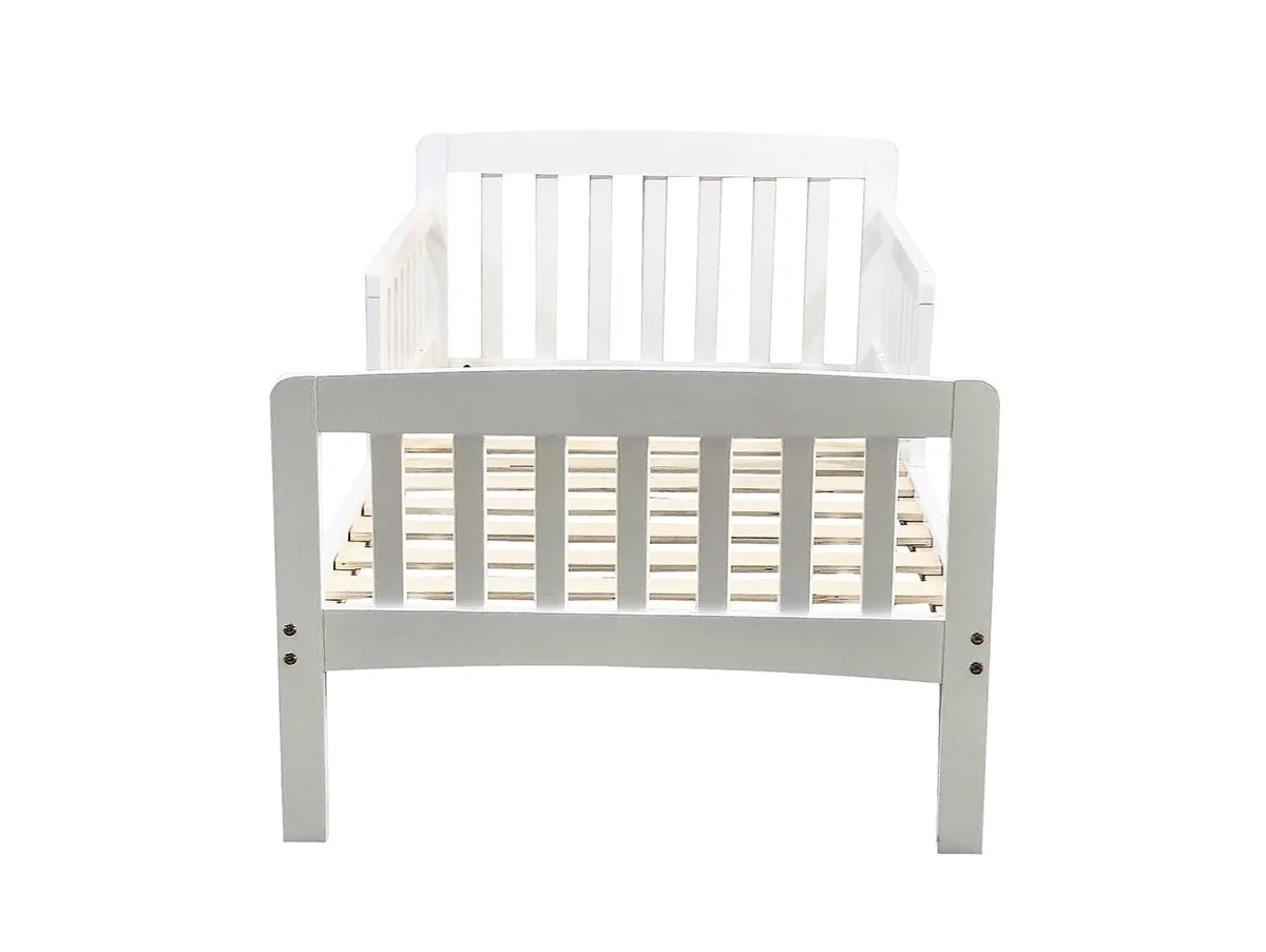 Kidsaw Kidsaw Jinsen White Wooden Toddler Bed