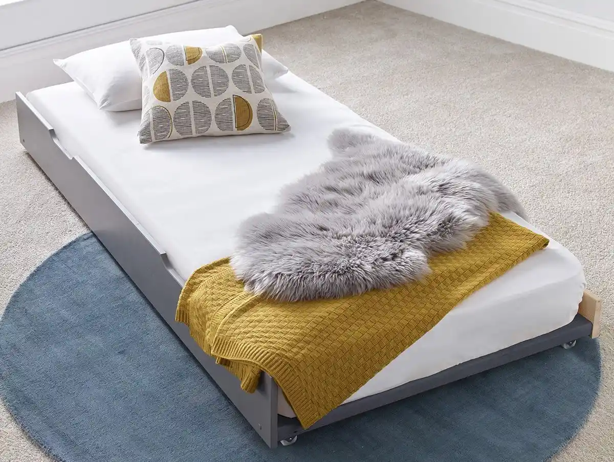 Bedmaster Bedmaster Tyler Grey Trundle Under Bed Frame