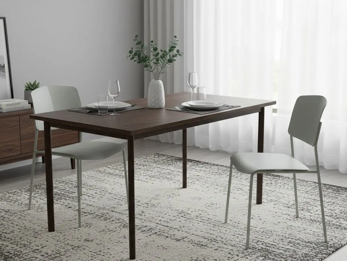 Core Core Academy Set of 2 Sage Green Plastic Dining Chairs