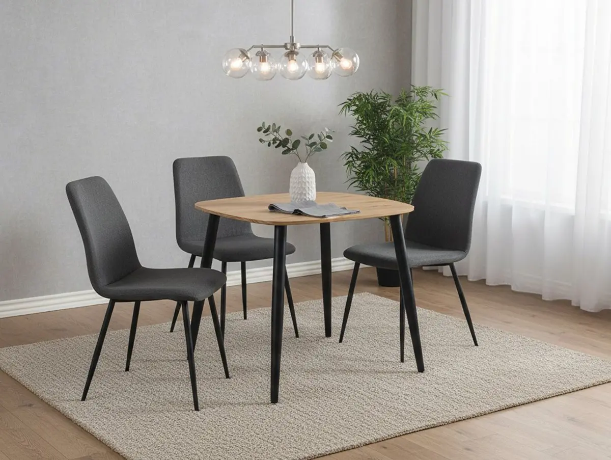 Core Core Aspen Square Light Oak Dining Table