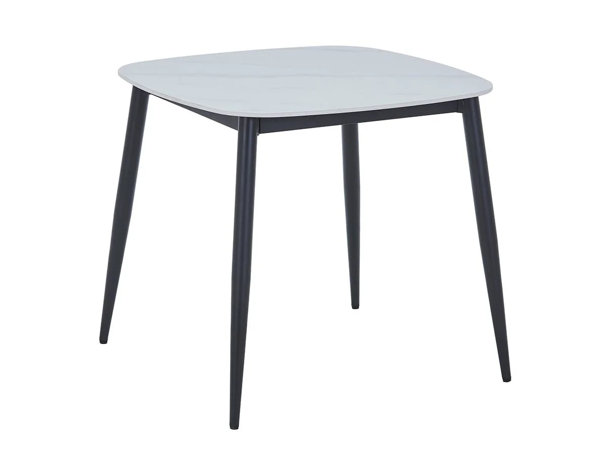 Core Core Aspen Square White Gloss Dining Table