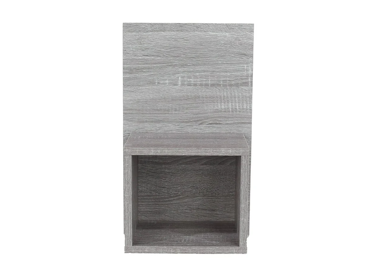 Core Core Kelly Set of 2 Wall Hanging Grey Oak Compact Bedside Table