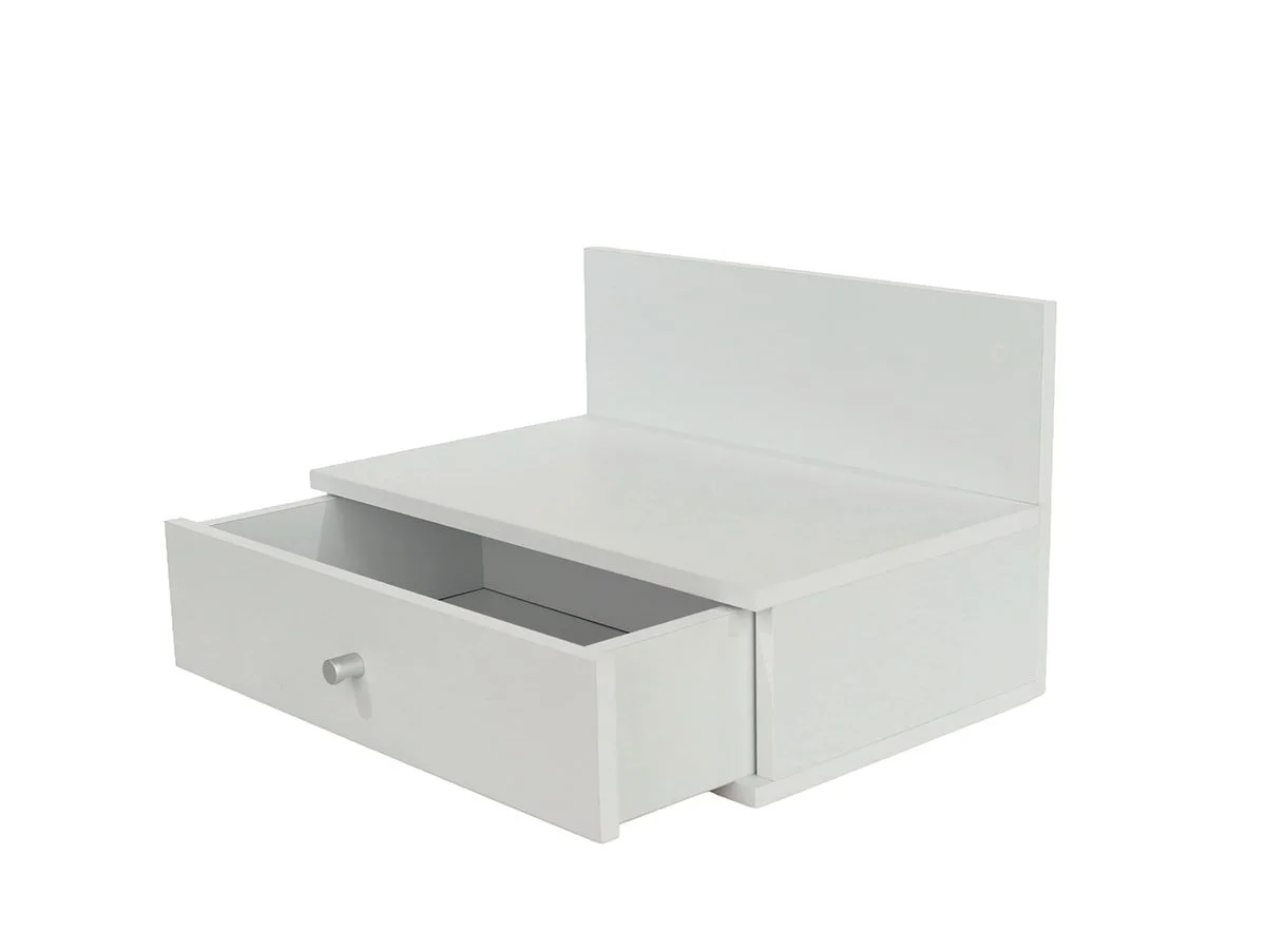Core Core Kelly Set of 2 Wall Hanging White Bedside Table